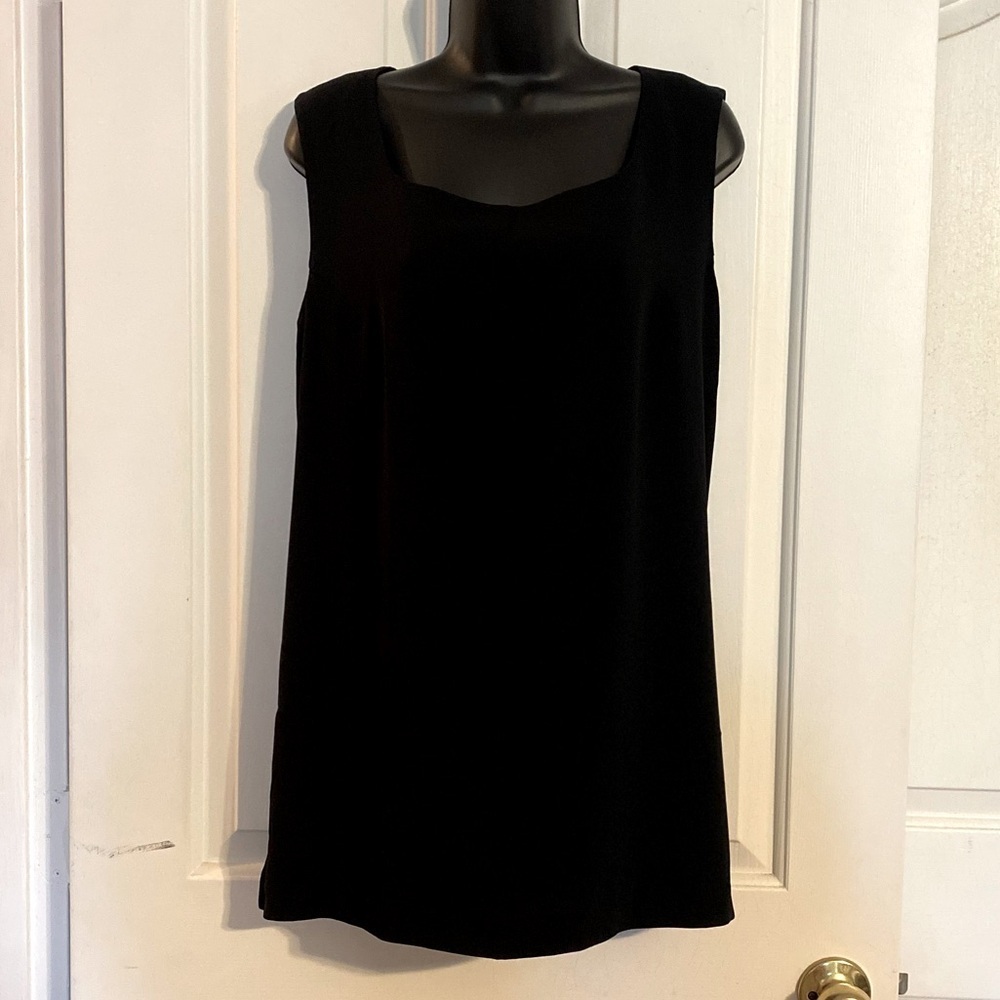 “MAXMARA” Sleeveless Squared Neck Tunic